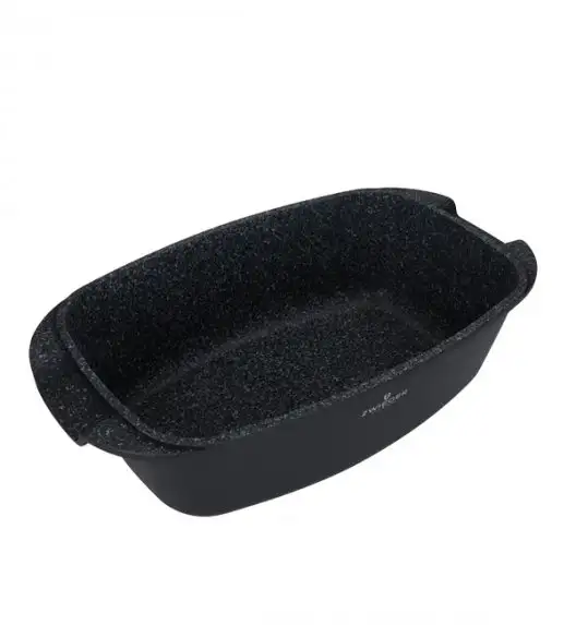 ZWIEGER BLACK STONE Brytfanna 32 cm GREBLON C3 GRANITE non-stick