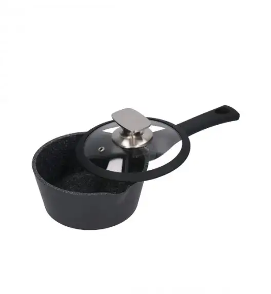 ZWIEGER BLACK STONE Zestaw garnków z pokrywkami 20, 24, 28 cm + Rondel 16 cm + Patelnie 20, 24, 28 cm 