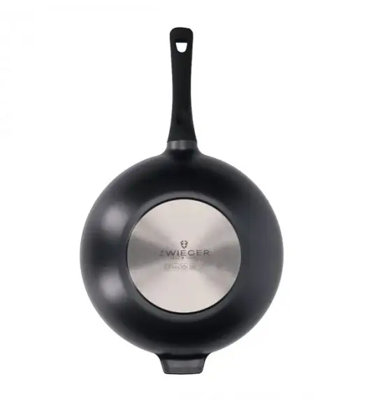 ZWIEGER BLACK STONE Zestaw garnków z pokrywkami 20, 24, 28 cm + Rondel 16 cm + Patelnie 20, 24, 28 cm + Wok 32 cm + Pokrywki Tadar