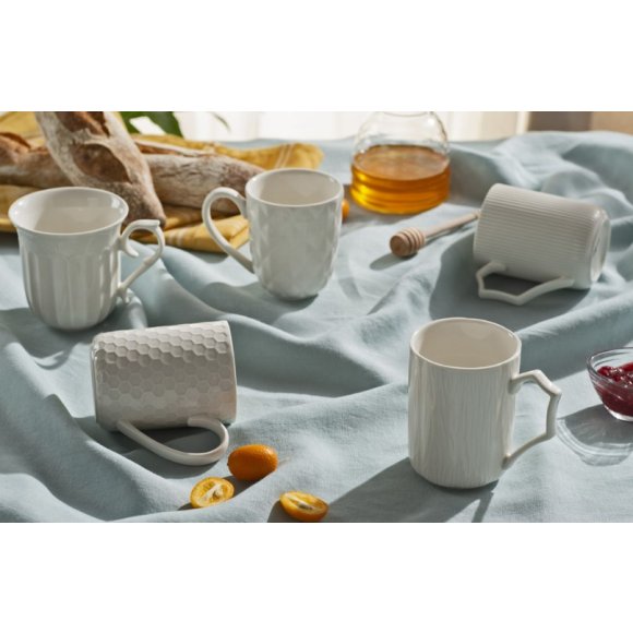 ZWIEGER SQUARE Kubek porcelanowy 270 ml