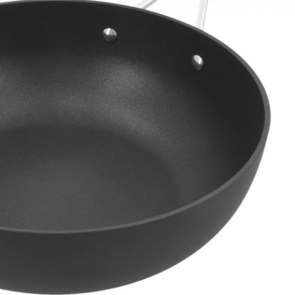 DEMEYERE ALU INDUSTRY 3 - Wok powłoką Duraslide 28 cm