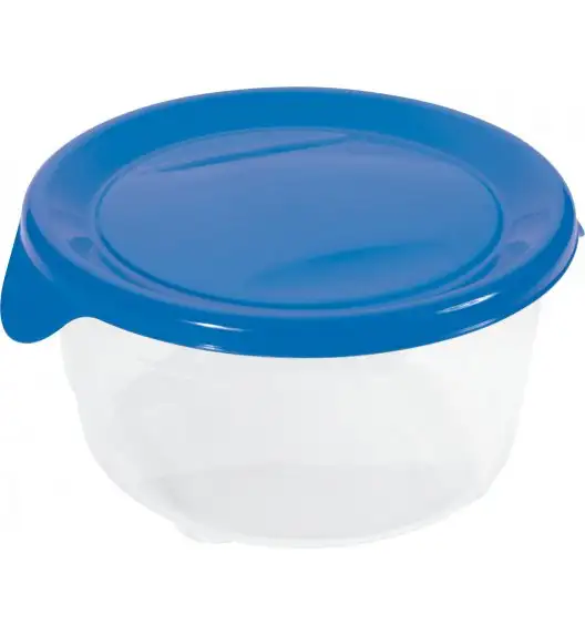 CURVER FRESH&GO Okrągły pojemnik na żywność 0,5 L / niebieski