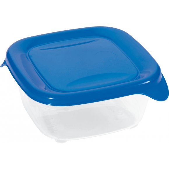 CURVER FRESH&GO Kwadratowy pojemnik na żywność 0,25 L / niebieski