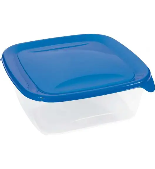 CURVER FRESH&GO Kwadratowy pojemnik na żywność 0,8 L / niebieski