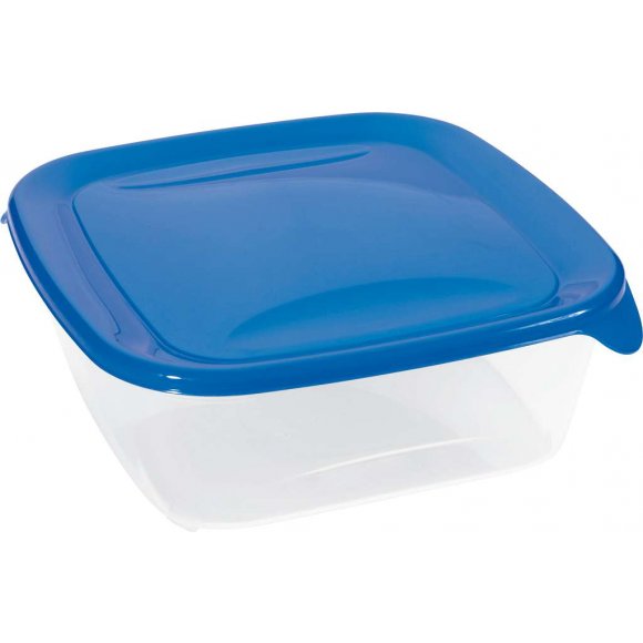 CURVER FRESH&GO Kwadratowy pojemnik na żywność 0,8 L / niebieski