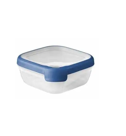 CURVER GRAND CHEF ECO LINE Kwadratowy pojemnik na żywność 0,75  L / transparentny / niebieski