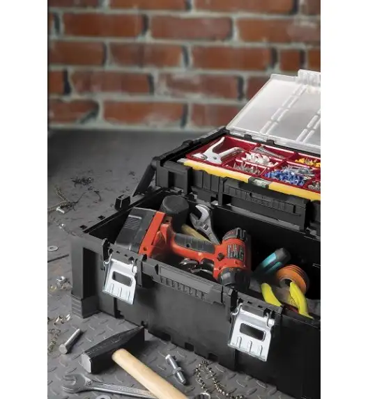 WYPRZEDAŻ! KETER PRO Skrzynka 22'' CANTILEVER / czarny / czerwony