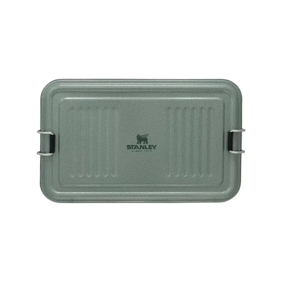 STANLEY CLASSIC Metalowe pudełko na kanapki / stal nierdzewna / zielony