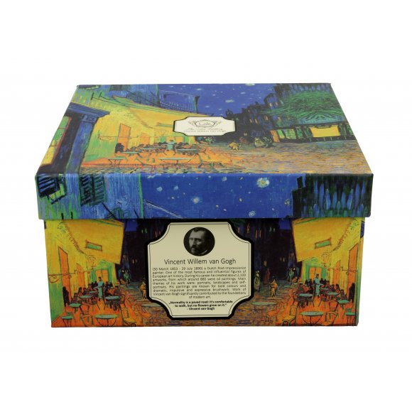 DUO TERRACE AT NIGHT by V. van Gogh Filiżanka jumbo 470 ml ze spodkiem / porcelana