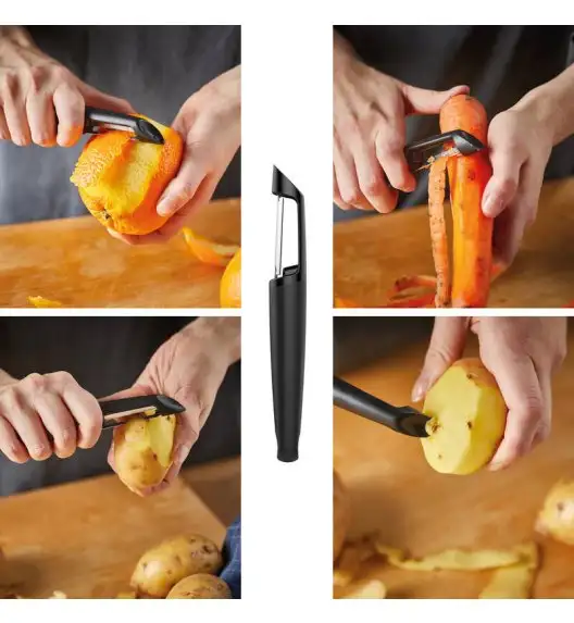 FISKARS FUNCTIONAL FORM 1014419 Skrobaczka do warzyw 6 cm z ruchomą głowicą / stal nierdzewna 
