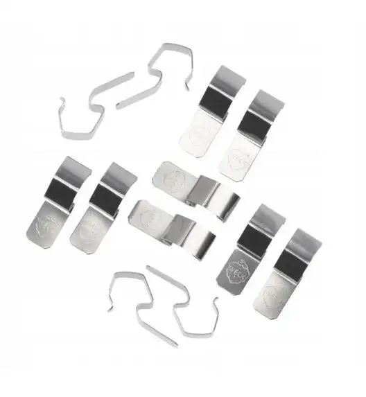 WYPRZEDAŻ! WECK TULIP Zapinki do słoików 12 szt. / stal nierdzewna