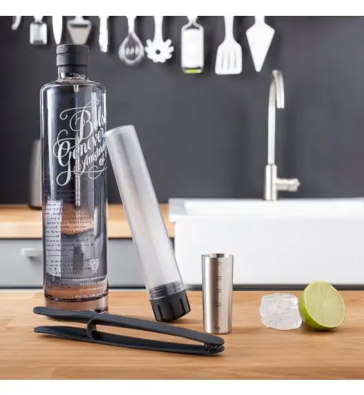 WYPRZEDAŻ! VACU VIN Zestaw barmański 3 el / metal + tworzywo / LENA