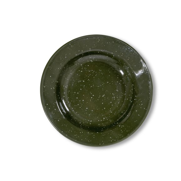 Sagaform talerz żeliwo emaliowane / 20 cm / zielony