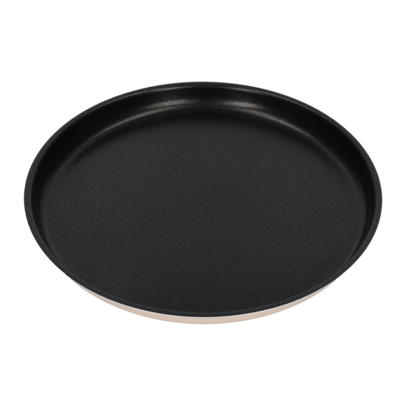 WYPRZEDAŻ! VITTERO Forma aluminiowa okrągła do ciasta 30 cm / niska / beżowa