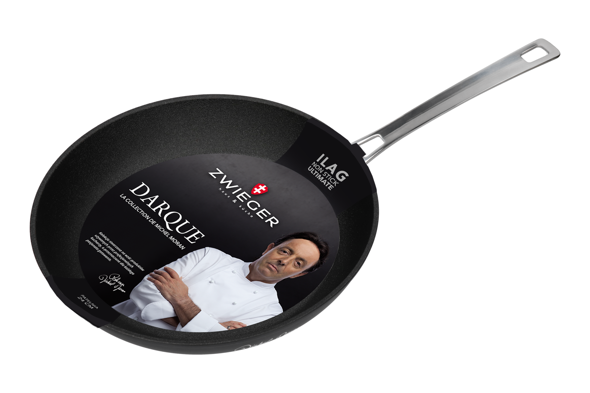 ZWIEGER DARQUE Patelnia 24 Cm ILAG ULTIMATE Non stick Sklep Nakrywamy pl