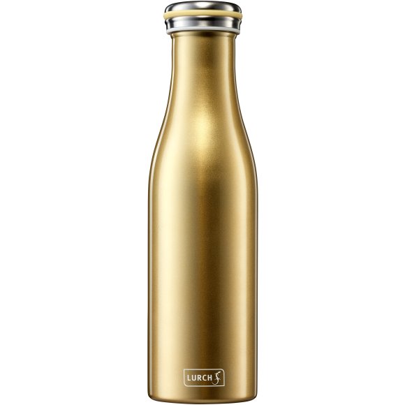 LURCH Termiczna butelka stalowa 0,5 l złota metaliczna / stal nierdzewna / FreeForm
