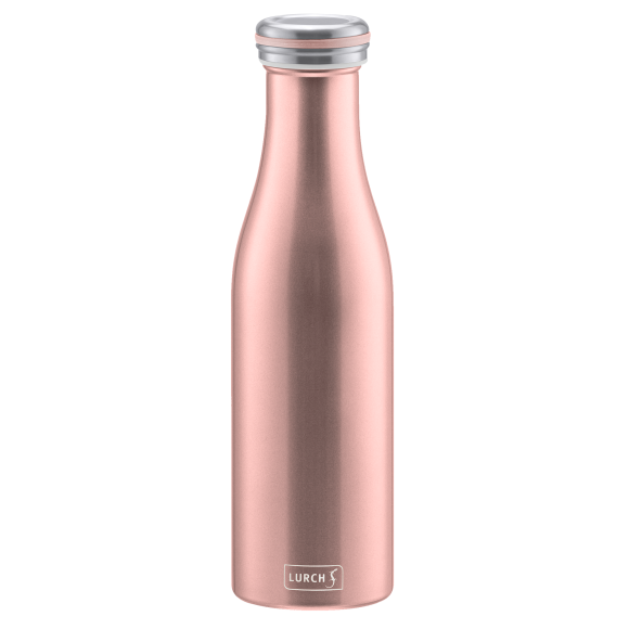 LURCH Termiczna butelka stalowa 0,5 l różowe złoto / stal nierdzewna / FreeForm