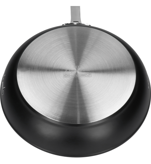 ZWIEGER DARQUE Zestaw 4 garnków z pokrywkami + patelnie / 18 20 24 28 cm / 10 el / ILAG ULTIMATE non-stick