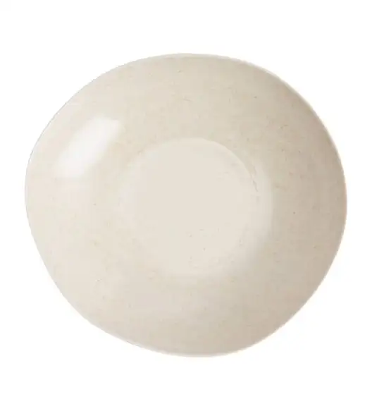 AMBITION ORGANIC Salaterka porcelanowa 17 cm / beżowa