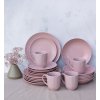 LUBIANA DAISY SUNSET K7 Serwis obiadowy 24 osoby / 96 elementów / różowy