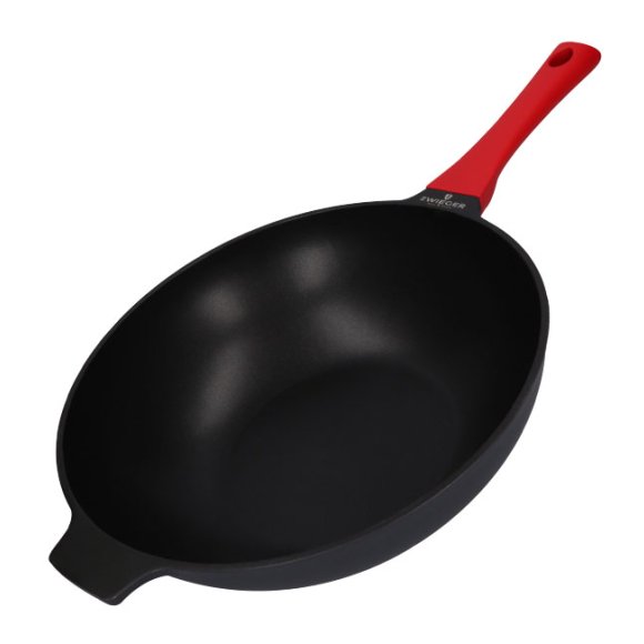 ZWIEGER OBSIDIAN Komplet Patelni 20, 24, 28 cm + Głęboka 28 cm + Grillowa 28 cm + Wok 32 cm + Naleśnikowa 26 cm + Pokrywki KAIA HOME 