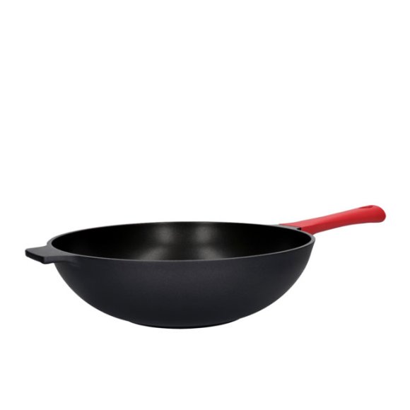 ZWIEGER OBSIDIAN Komplet Patelni 20, 24, 28 cm + Głęboka 28 cm + Grillowa 28 cm + Wok 32 cm + Naleśnikowa 26 cm + Pokrywki KAIA HOME 