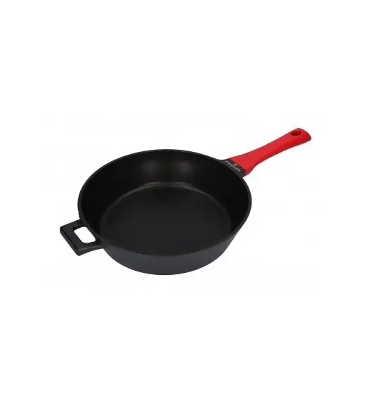 ZWIEGER OBSIDIAN Komplet 7 patelni + pokrywki uniwersalne Tadar / Grillowa, naleśnikowa, wok / powłoka GREBLON non- stick