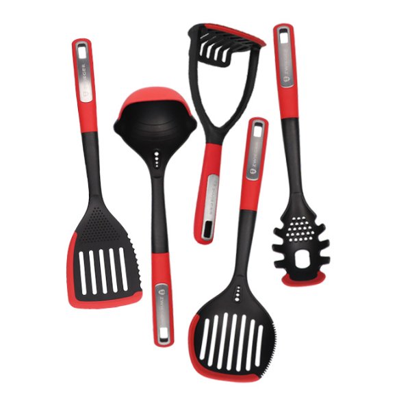 ZWIEGER OBSIDIAN Zestaw 5 przyborów kuchennych / Tworzywo sztuczne