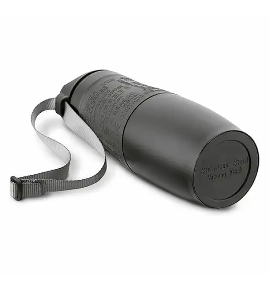 KonigHOFFER FRIZO Kubek termiczny 480 ml  / czarno-szary / stal nierdzewna