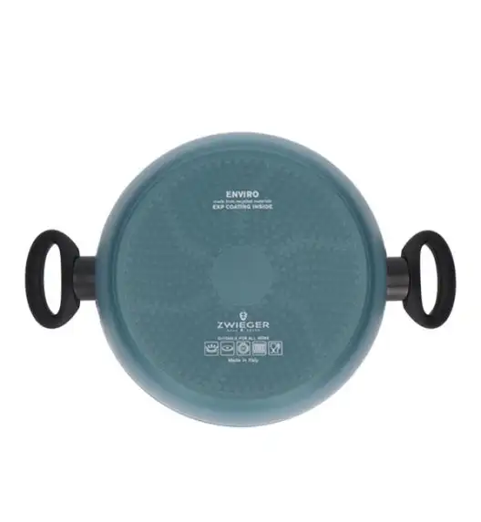 ZWIEGER ENVIRO Zestaw garnków z pokrywkami + patelnie + pokrywki  / 10 el / powłoka ceramiczna EXP / indukcja