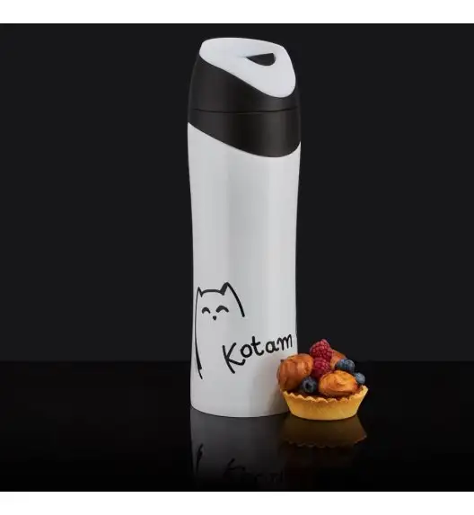 AMBITION LOVE Kubek termiczny ze stali nierdzewnej / Kotam Cię 400 ml