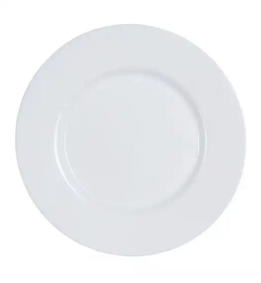 LUMINARC PLUMI Serwis obiadowy 18 el dla 6 osób / biały / szkło