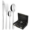 AMBITION ROMA Sztućce Komplet 72 el walizka / 12 os / połysk