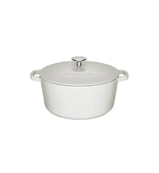 GERLACH NATUR IRON Garnek 5 L z pokrywką 26 cm / żeliwo