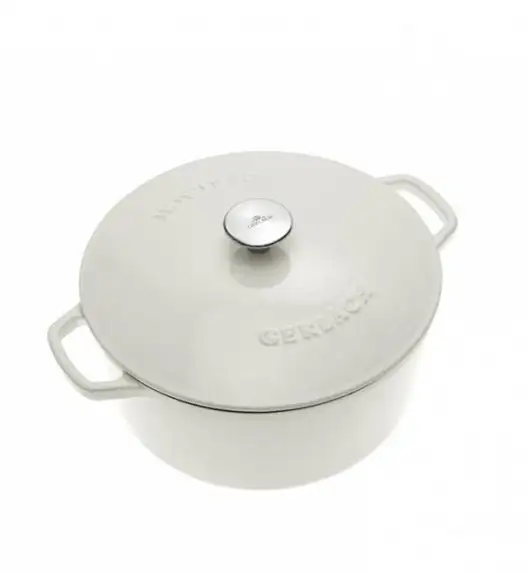 GERLACH NATUR IRON Garnek 5 L z pokrywką 26 cm / żeliwo