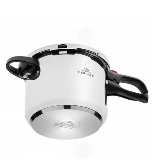 GERLACH FIRST Szybkowar 6 l z rączką Ø 22 cm / stal nierdzewna