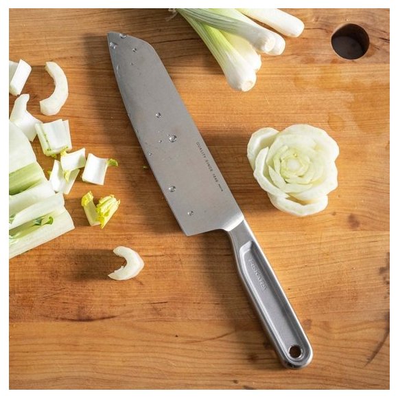 FISKARS ALL STEEL 1062884 Nóż Santoku 16 cm | japońska stal nierdzewna | 58 HRC