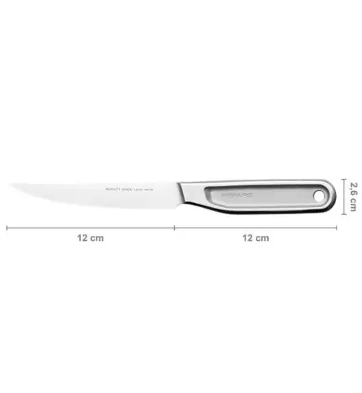 FISKARS ALL STEEL 1062888 Nóż do pomidorów 12 cm | japońska stal nierdzewna | 58 HRC