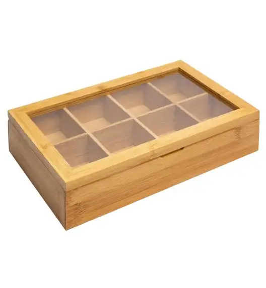 WESTMARK TEATIME Pudełko na herbatę 8 przegródek / drewno bambusowe
