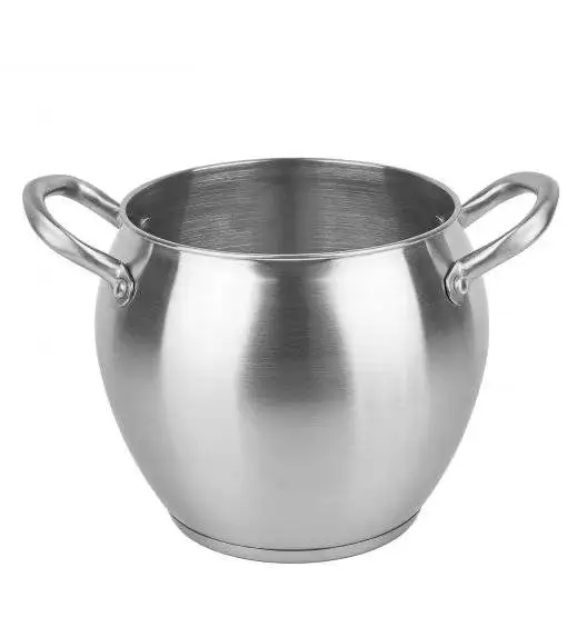 STARKE RUVIO Garnek + pokrywka 20 cm / 6,5 l / wysokiej jakości stal nierdzewna 18/10