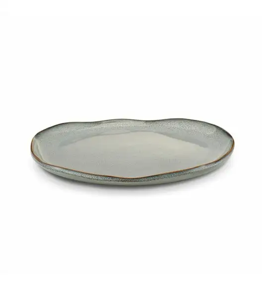 KonigHOFFER MAVI GREY Talerz obiadowy 25 cm / szara porcelana