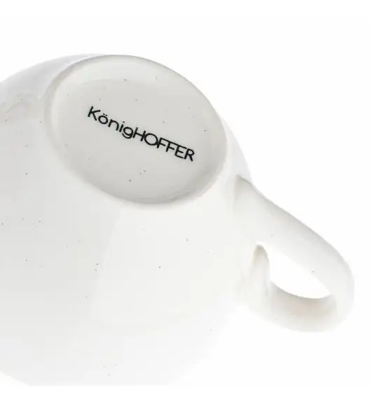 KonigHOFFER MAVI NORDIC Filiżanka ze spodkiem 220 ml / porcelana z reaktywnym szkliwem