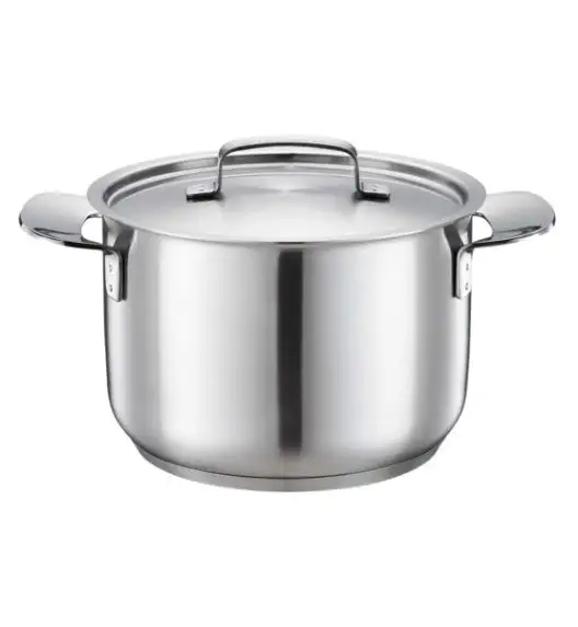 FISKARS ALL STEEL Komplet Garnków + patelnie 24, 26, 28 cm + wok + głęboka + szefa + brytfanna | stal nierdzewna | powłoka Ceratec™