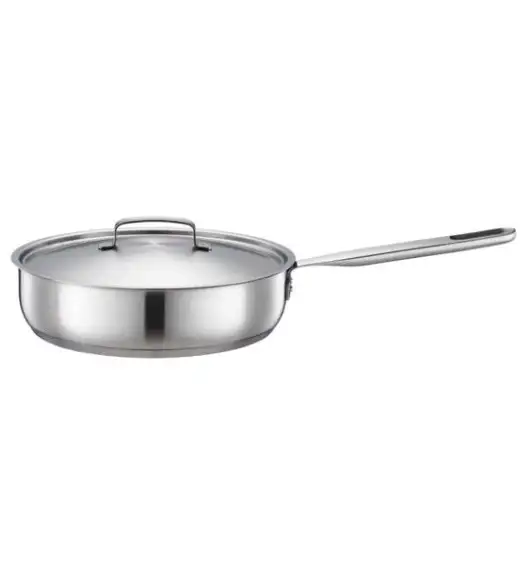 FISKARS ALL STEEL Komplet garnków 6 el (1,5l 3l 5l) z pokrywkami + patelnia 24, 28 cm | stal nierdzewna