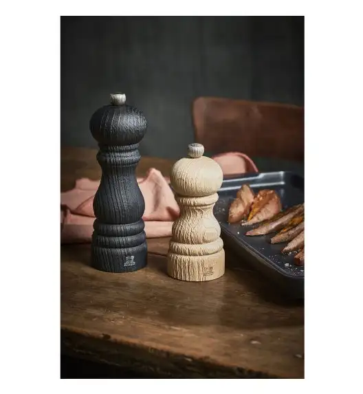 PEUGEOT PARIS NATURE Młynek do soli 12 cm / drewno bukowe