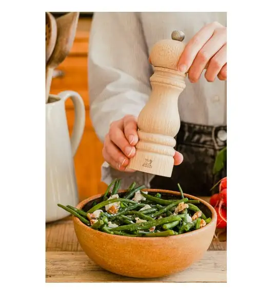 PEUGEOT PARIS NATURE Młynek do pieprzu 18 cm / drewno bukowe