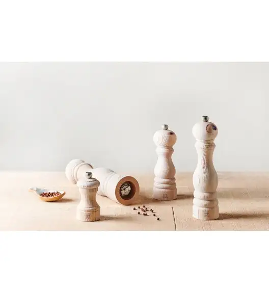 PEUGEOT PARIS NATURE Młynek do soli 22 cm / drewno bukowe