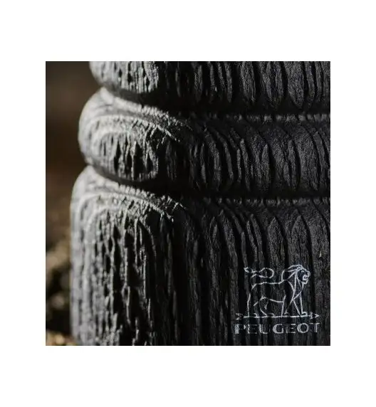 PEUGEOT PARIS NATURE BLACK Młynek do pieprzu 18 cm / drewno bukowe