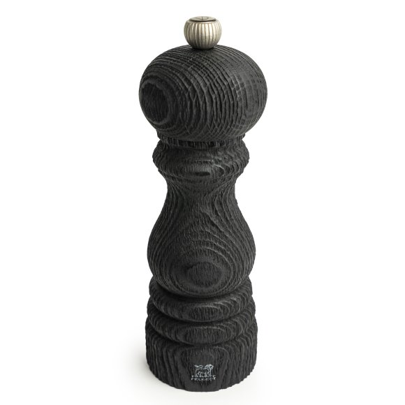 PEUGEOT PARIS NATURE BLACK Młynek do pieprzu 18 cm / drewno bukowe