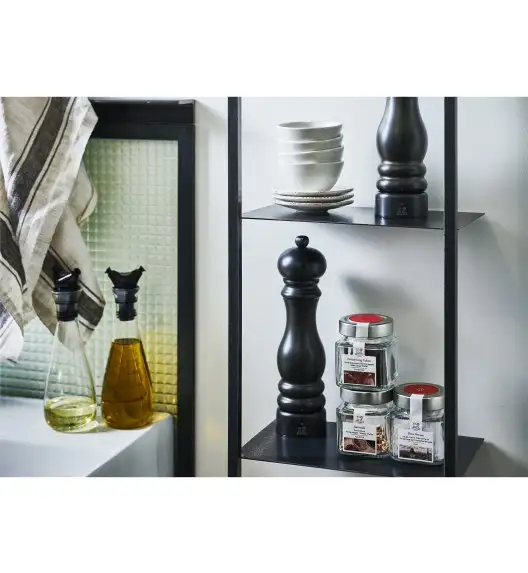 PEUGEOT PARIS CHEF Młynek do pieprzu 22 cm / Carbone / stal nierdzewna